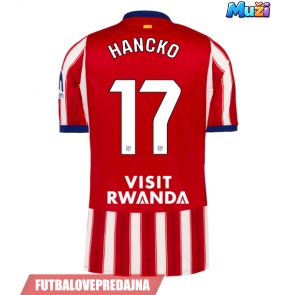 Lacne Muži Futbalové dres Atletico Madrid David Hancko #17 2026-27 Krátky Rukáv - Domáci